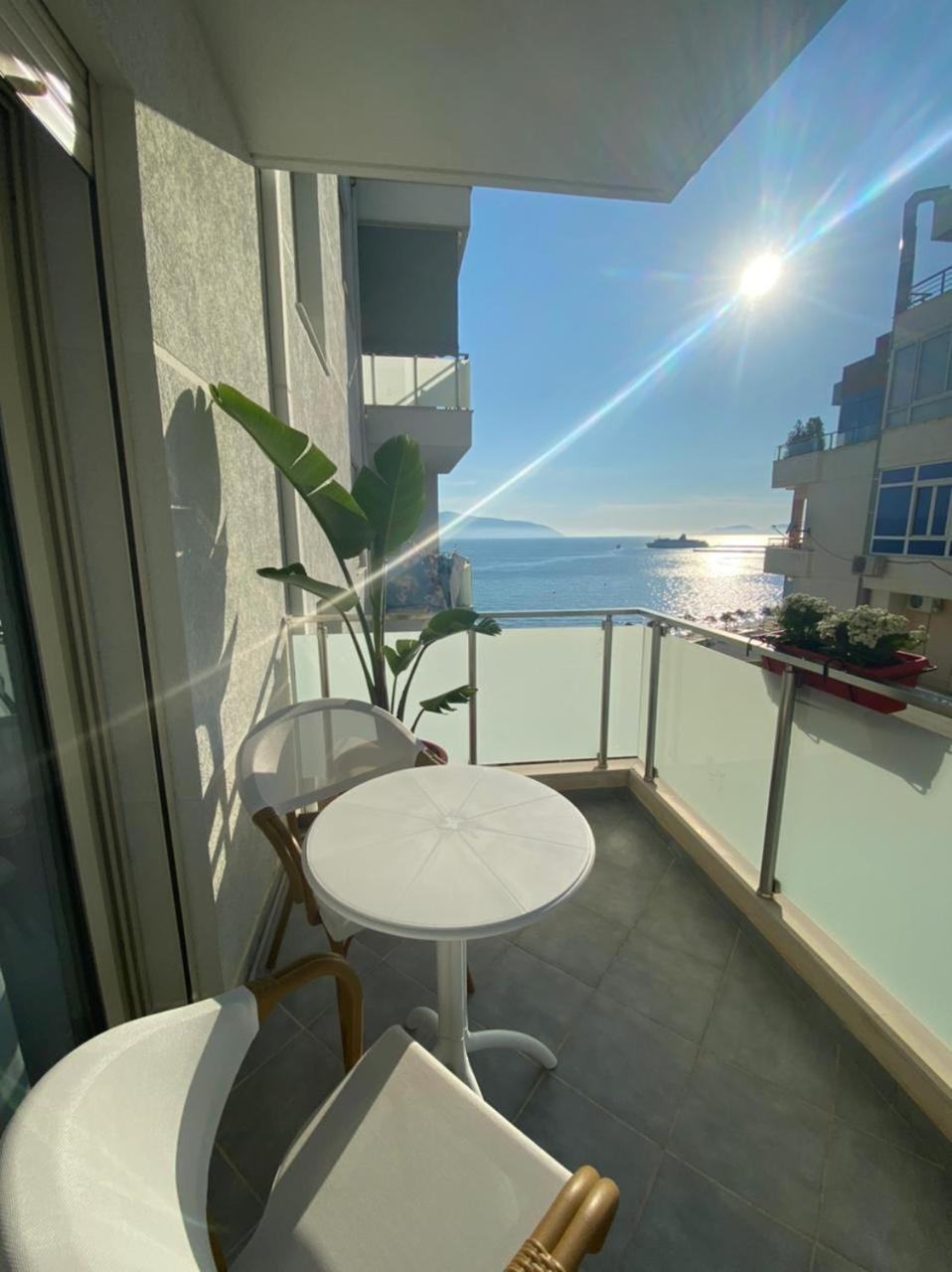 Ferienwohnung Luxury Seaview Vlora Flat Free Parking Zimmer foto