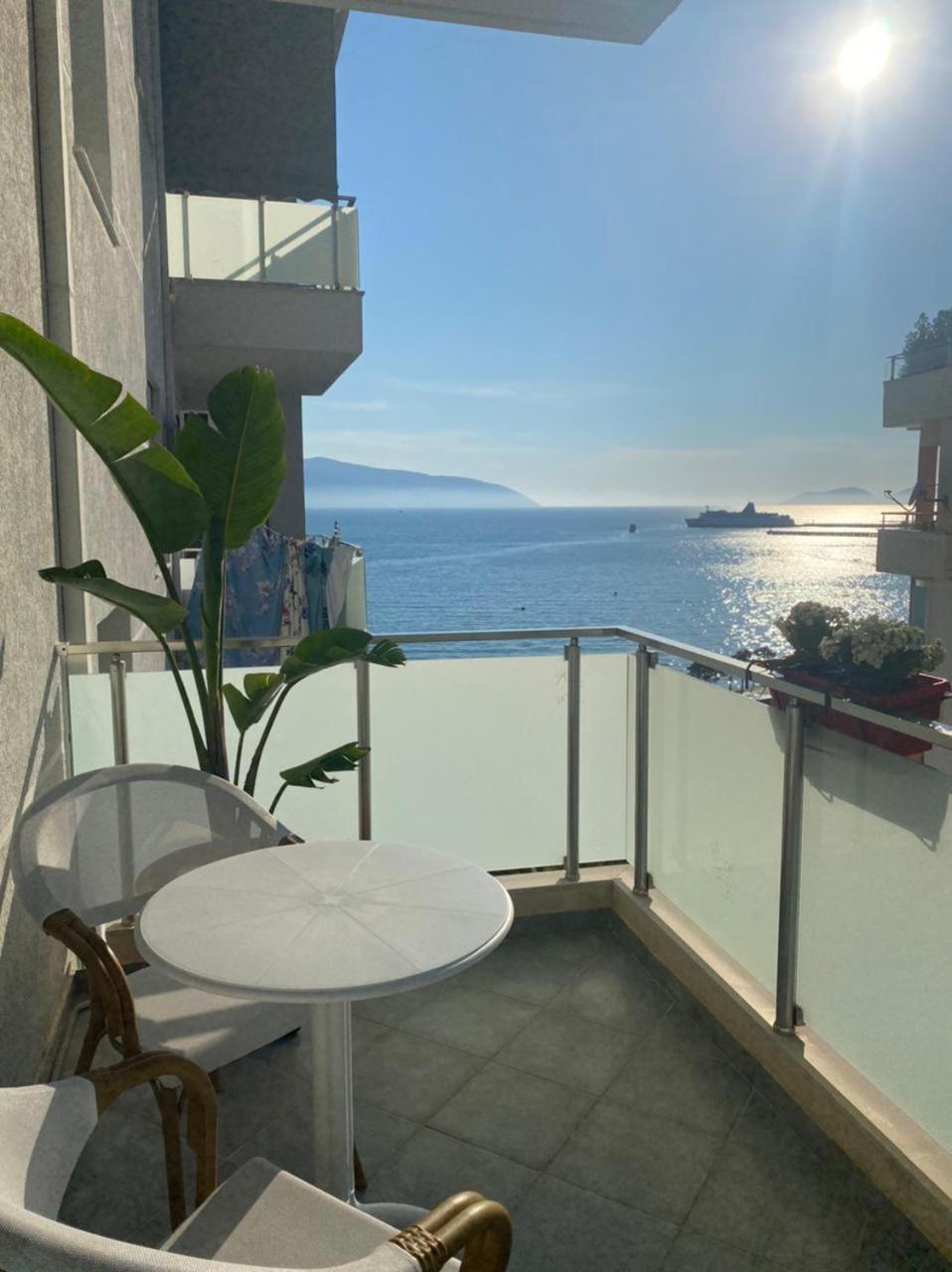 Ferienwohnung Luxury Seaview Vlora Flat Free Parking Zimmer foto